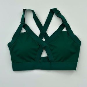 BuffBunny Green Sports Bra